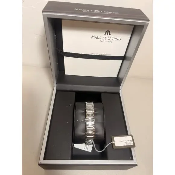 NEWMaurice Lacroix Miros MI1053-SS002-320 Stainless Steel  display picture 2